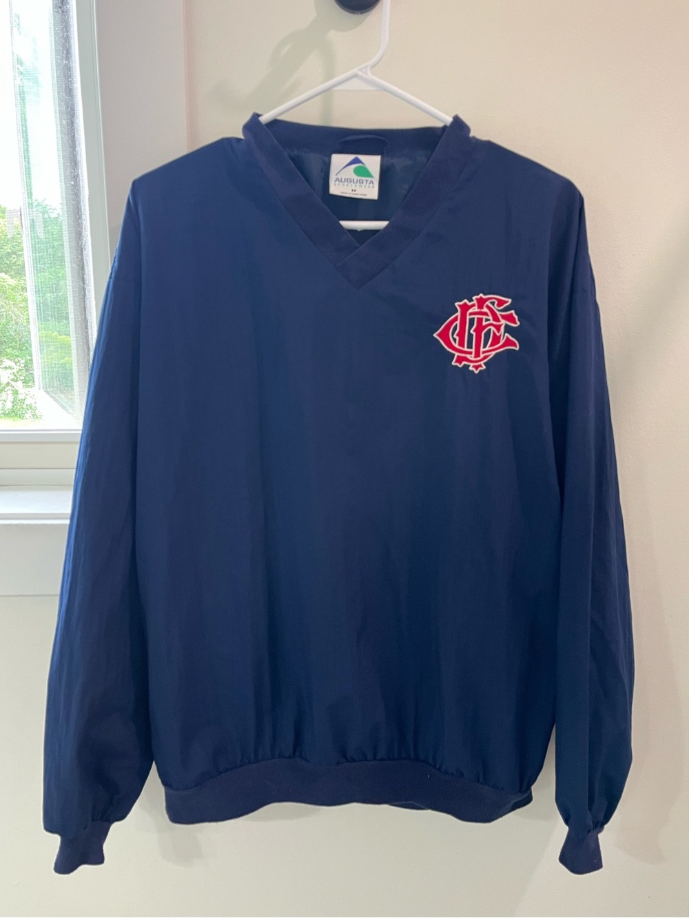 Chicago Fire Department Navy Pullover Windbreaker
